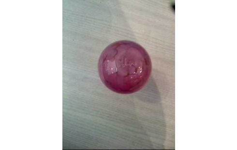 VASE <MDINA> MUSTER ROSA