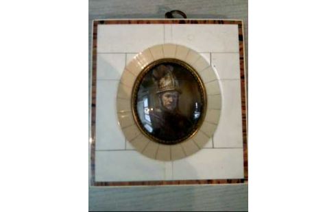 GEMÄLDE I.R. LUPENMALEREI ELFENBEIN