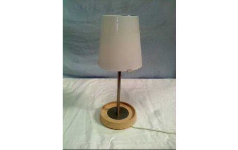 TISCHLAMPE 90ER <IKEA BASISK> GLAS WEIß