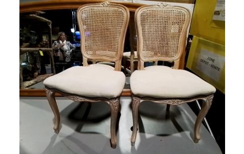 CHAISE DE STYLE  CÉRUSÉ ROSE