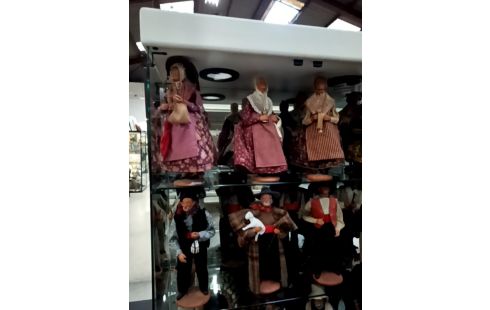 SANTON TERRE CUITE SIGNE