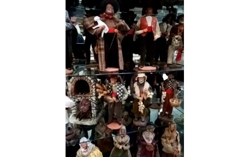 SANTON TERRE CUITE SIGNE