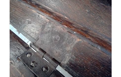 SECRETAIRE ANCIEN MULTI TIROIRS ( SANS CLEF)