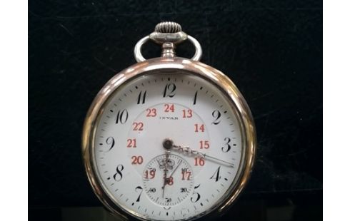 MONTRE A GOUSSET INVAR SANS VITRE BREGUET A COURBE THEORIQUE PHILIPPS