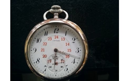 MONTRE A GOUSSET INVAR SANS VITRE BREGUET A COURBE THEORIQUE PHILIPPS