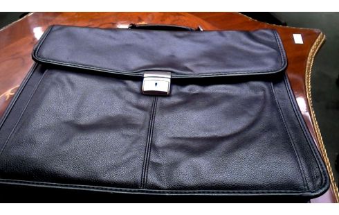 TASCHE, , AKTENTASCHE SCHWARZ LEDER
