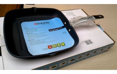 GRILL. GRILLPAN BRABANTIA TRITANIUM 26CM