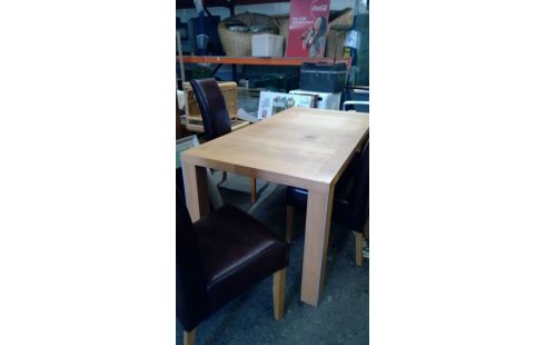 ESSTISCH FURNIERHOLZ EICHE HELL