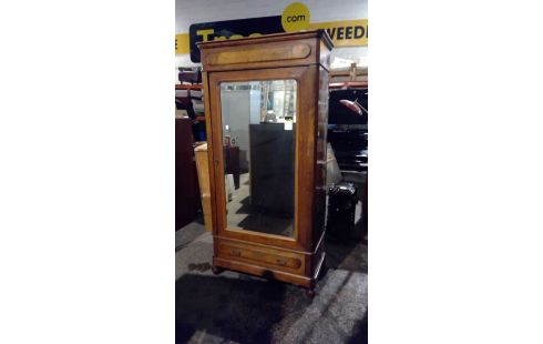 ARMARIO PARA ROPA BLANCA. 1 PUERTA, , ESPEJO BISELADO