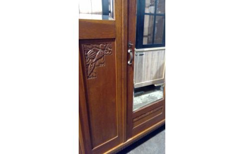 GARDE ROBES 1920 MIROIRS BISEAUTES