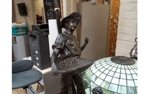 LAMPE STYLE TIFFANY A RESTAURER d