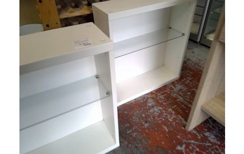 ETAGERE PETITE BLANCHE A SUSPENDRE TABLETTE VERRE