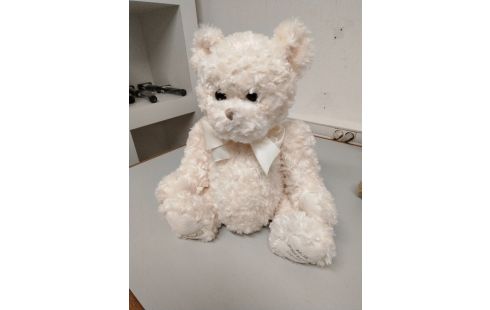 PELUCHE ANTON MON PREMIER OURS BLANC