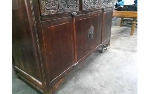 BUFFET VAISSELIER ANCIEN ASIATIQUE