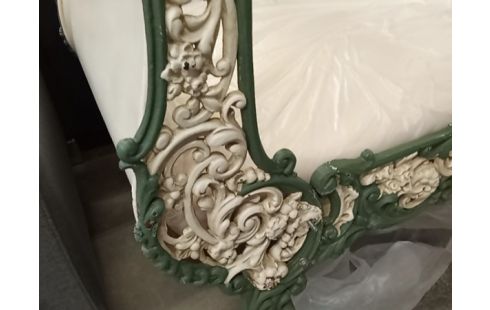 LIT OFFICIER EN FONTE EPOQUE NAPOLEON III