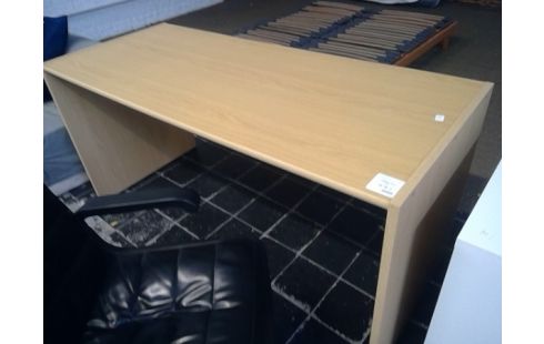 BUREAU SIMPLE RECTANGULAIRE  COULEUR HETRE