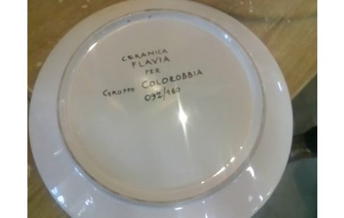 ASSIETTE DECO FLAVIA CERAMIQUE