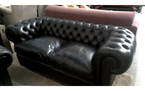 ZETEL 2 ZIT CHESTERFIELD LEDEREN