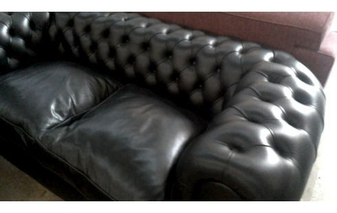 ZETEL 2 ZIT CHESTERFIELD LEDEREN