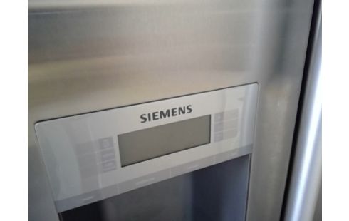 FRIGO CONGELATEUR AMERICAIN SIEMENS INOX