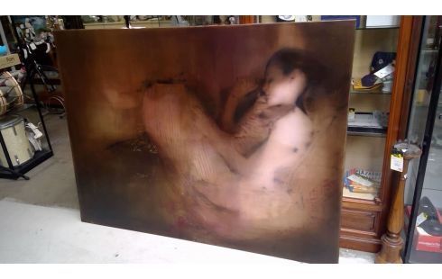 SCHILDERIJ NAAKT JACQUELINE DEVREUX 180BX135H