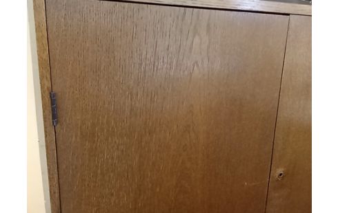 BIBLIOTHEQUE VINTAGE 2 PORTES