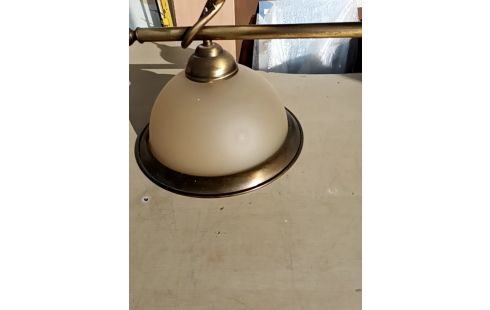 SUSPENSION BILLARD OPALINE FUMÉE