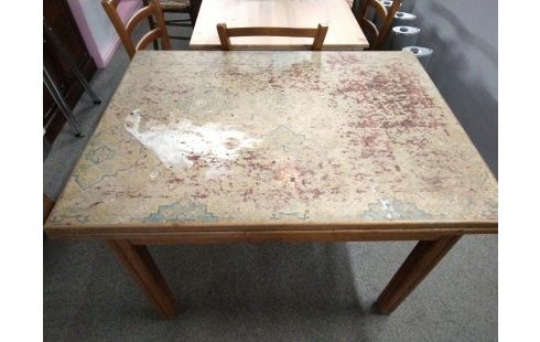 TABLE ANNEES 60 LINO