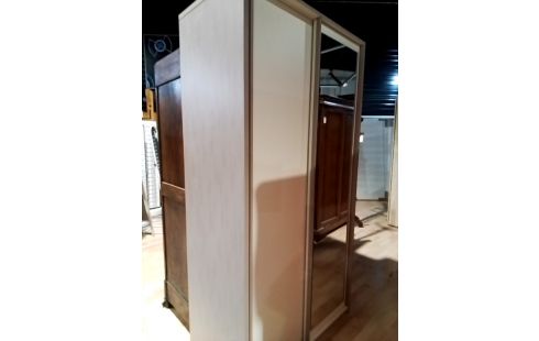 ARMOIRE GAUTHIER 2P COULISSANTES DONT 1 MIROIR