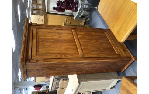 HOMME DEBOUT EN PIN 1 PORTES 1 TIROIR +CL