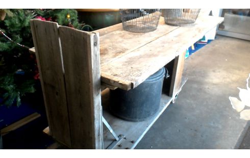 KARREN, , GARTENTISCH, , HOLZ