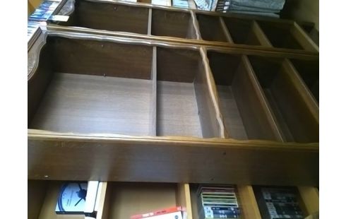 BIBLIOTHEQUE OUVERTE 5 RAYONS L70