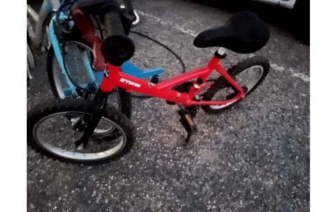 VTT ENFANT BTWIN ROUGE