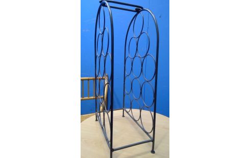 WIJNREK METAAL 12 FLESSEN