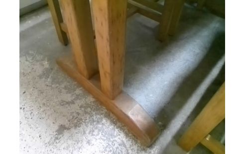 TABLE DE CUISINE RECTANGULAIRE 75X120