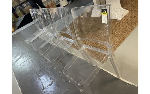 CHAISE KARTELL LA MARIE DESIGN STARCK LE LOT DE 4