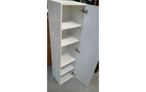 COLONNE SALLE DE BAINS LAQUEE BLANCHE ALIBERT