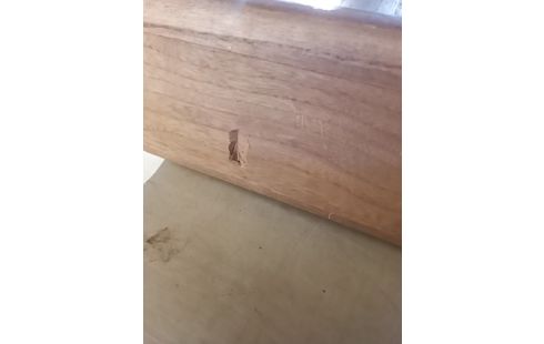 MEUBLE D'APPOINT 2 TIROIRS BOIS