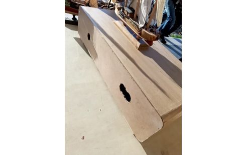 MEUBLE D'APPOINT 2 TIROIRS BOIS