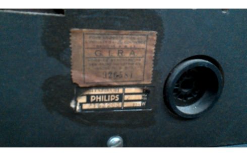 FERNSEHER PIHILIPS 50ER JAHRE ANTIK