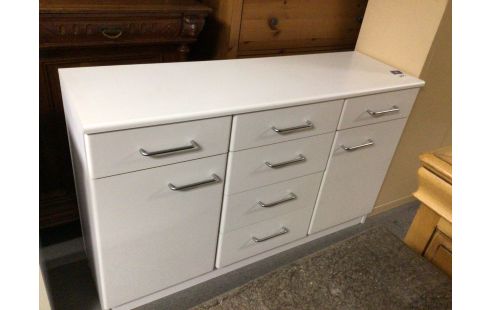 DRESSOIR MODERNE BLANC 2P 6T