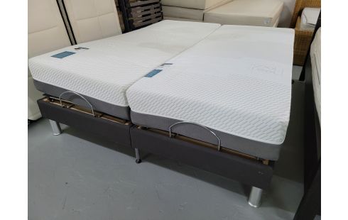LIT SOMMIER ELECTRIQUE 160X200 + MATELAS