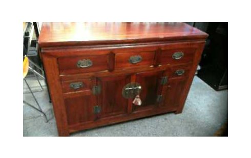 BUFFET BAS STYLE ASIATIQUE ROCHE ET BOBOIS