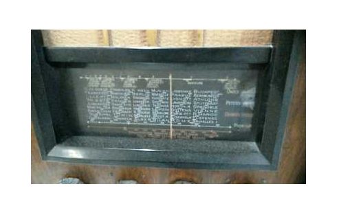 POSTE RADIO DUCRETET THOMSON 755