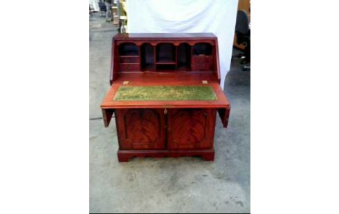 SEKRETÄR HOLZ DUNKEL 2-TÜREN 5-SCHUBL. 1-KL.