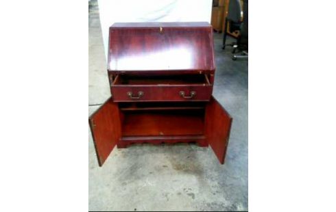 SEKRETÄR HOLZ DUNKEL 2-TÜREN 5-SCHUBL. 1-KL.