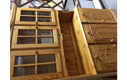 MEUBLE 2 CORPS EN PIN 6P 3T