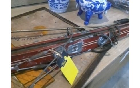 SKIS BOIS ANCIEN LA PAIRE
