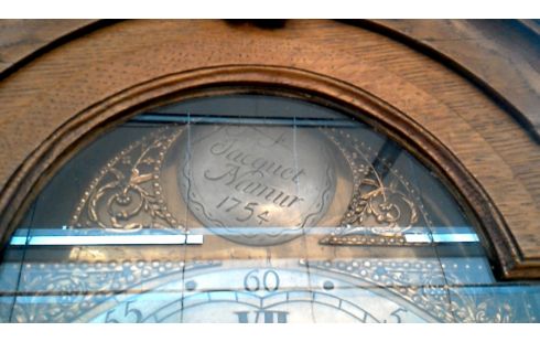 KLOK STAAND ANTIEK EIK JACQUET NAMUR 1754.
