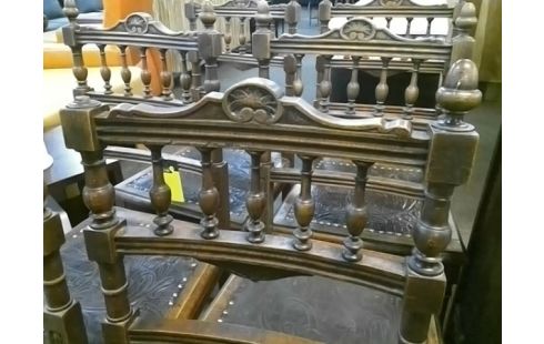 LOT DE 6 CHAISES STYLE HENRI II